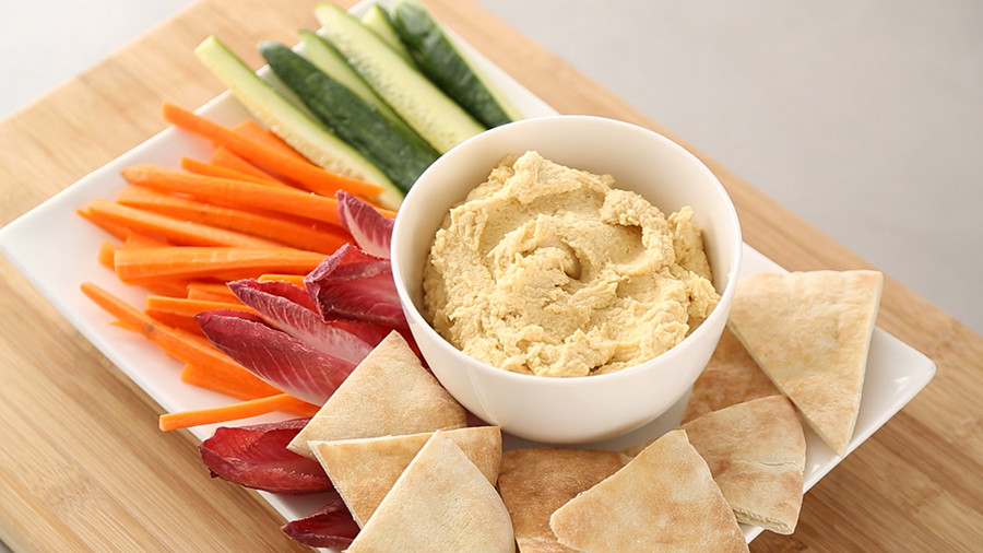 Video Easy Hummus Recipe Martha Stewart