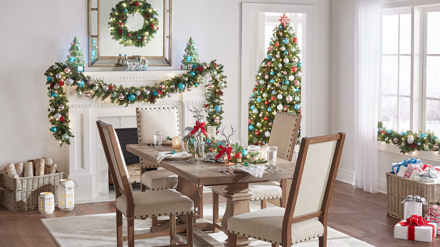 Christmas Living Room Table Decorations  House Decor Interior