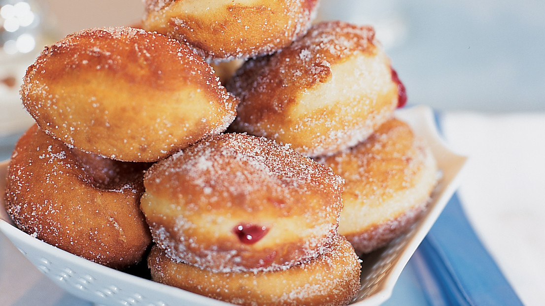Hanukkah Sufganiyot (Jelly Doughnuts)