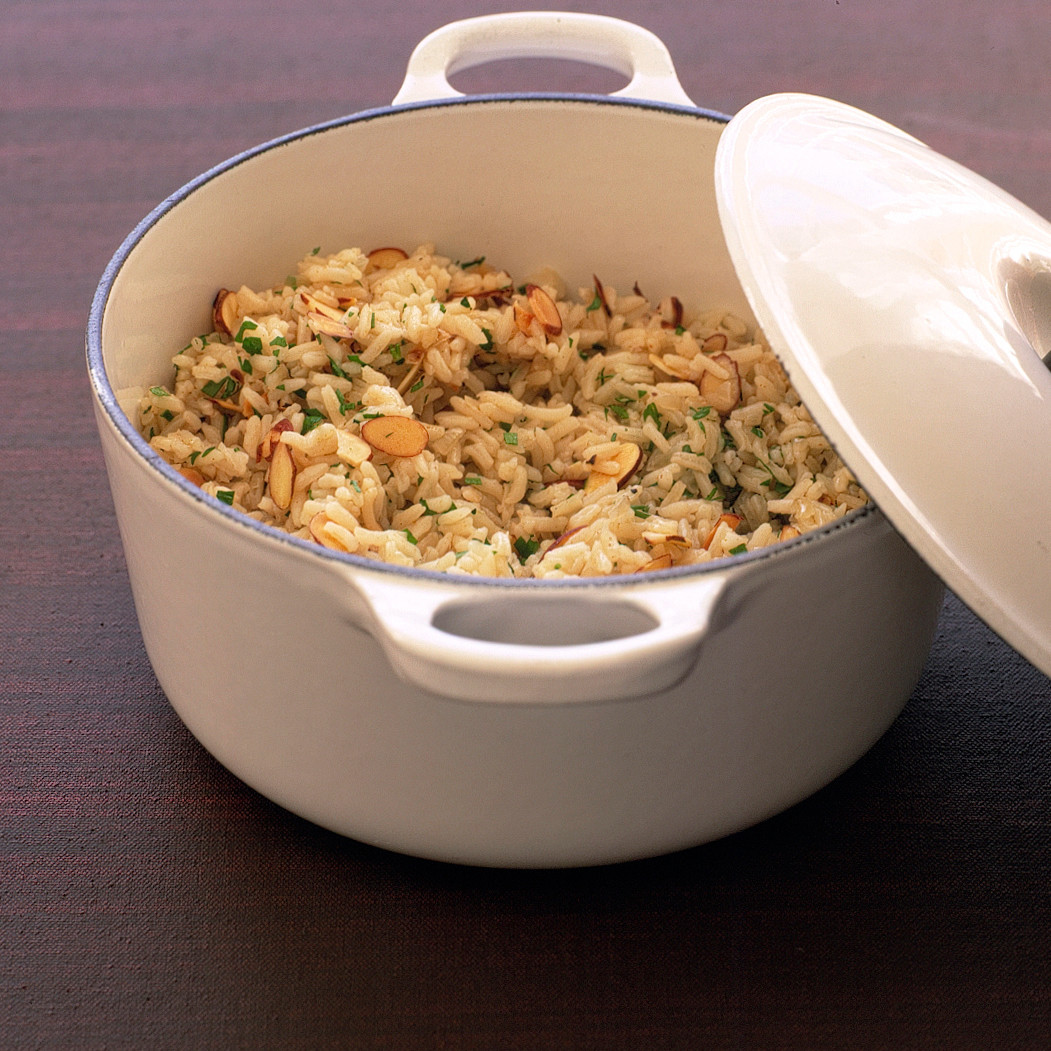 Rice Pilaf with Toasted Almonds