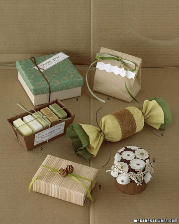 gift wrapping ideas martha