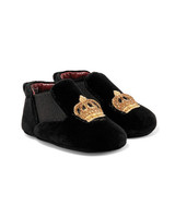 dolce and gabbana embroidered slippers