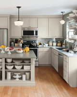 kitchen layout shape martha