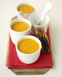 Spiced Butternut Squash and Apple Soup