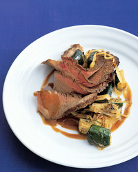 Pan Seared Strip Steak with Mustard Cream Sauce Recipe  Martha Stewart