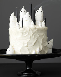 Vanilla Cream-Cheese Frosting for Ghost Cake and Mini Cupcakes