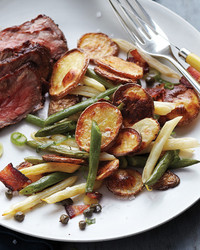 Braised String Beans and Chickpeas Recipe & Video | Martha ...