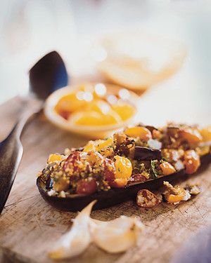 Couscous-Stuffed Eggplant image