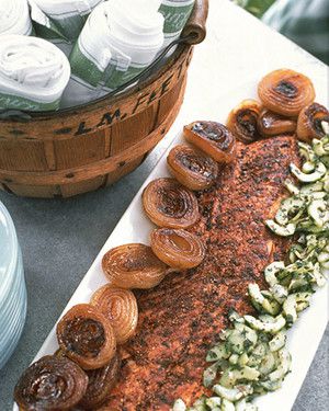 Spice-Rubbed Grilled Salmon image