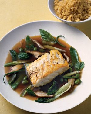 Pacific Halibut in Green Tea Broth_image