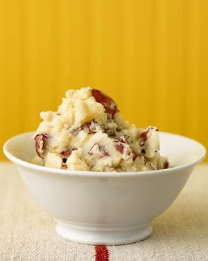 Can You Substitute Buttermilk For Heavy Cream In Mashed Potatoes Buttermilk Mashed Red Potatoes Martha Stewart