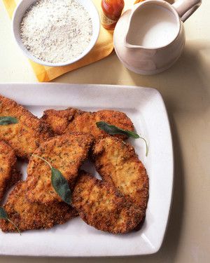 Breaded Chicken Cutlets with Sage image