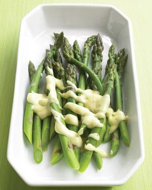 Asparagus with Creamy Mustard Sauce_image
