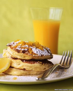 Cottage Cheese Pancakes with Lemon_image