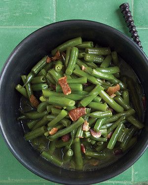 Stewed Green Beans with Bacon_image