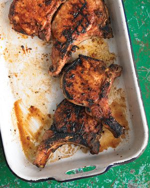 Grilled Pork Chops with Spice Paste image