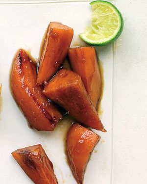 Glazed Sweet Potatoes with Brown Sugar and Lime image