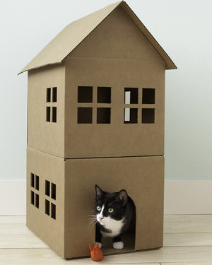 How To Make A Cardboard Cat Playhouse Martha 16 Cardboard Crafts That Make You Think Outside The Box