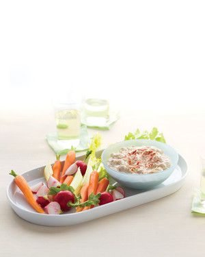 Caramelized-Onion Dip with Vegetables_image