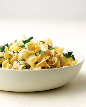 Egg Noodles with Fresh Herbs image