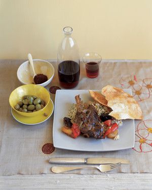 Slow-Cooked Lamb with Prunes and Dried Apricots image