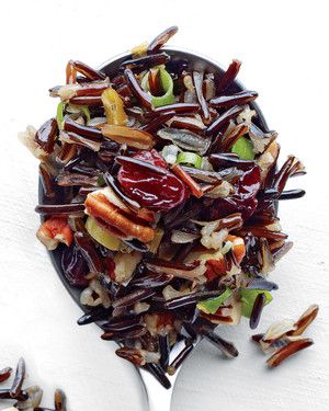 Wild Rice with Dried Fruit and Nuts image
