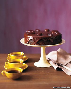 Chocolate-Date Cake with Chocolate Sticky Toffee Glaze_image