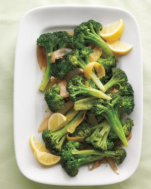 Lemony Braised Broccoli image