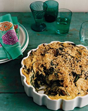 Rice and Spinach Casserole with Basil_image