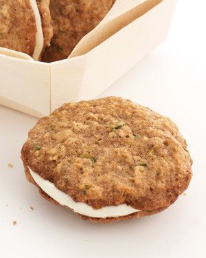 Zucchini-Nut-Bread Cookie Sandwiches image