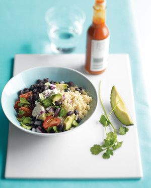 Brown Rice and Black Beans_image