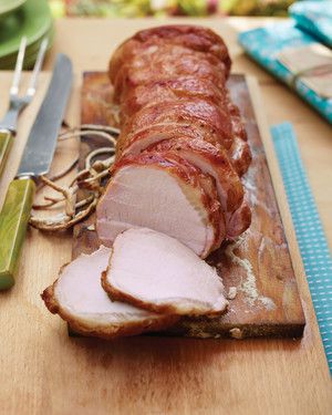 Grilled Cedar-Plank Pork Loin_image
