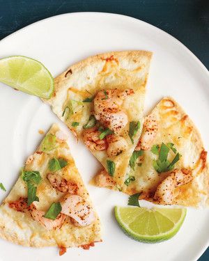 Open-Faced Shrimp Quesadillas image
