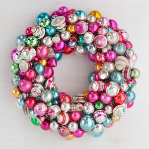 Christmas Ornament Wreath | Martha Stewart