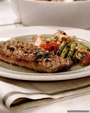 Grilled Tuna Steaks Recipe Martha Stewart