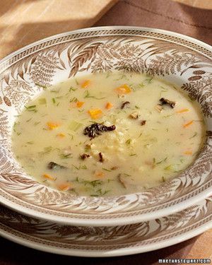 Mrs. Kostyra's Mushroom Barley Soup image