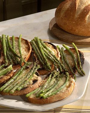 Bruschetta with Fontina and Asparagus image