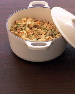 Rice Pilaf with Toasted Almonds_image