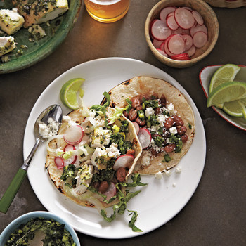 Bean And Fish Tacos Recipe Martha Stewart