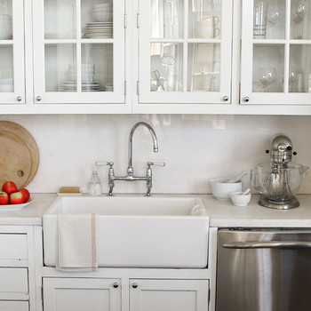 Cabinets Shelving Martha Stewart White Kitchen Cabinets And Counter