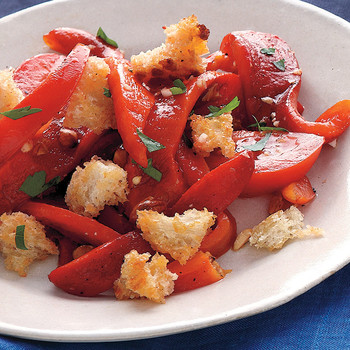 Tomato And Roasted Red Pepper Salad Martha Stewart