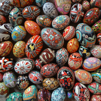 Pysanky eggs