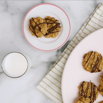 Watch: Peanut Butter No-Bake Cookies