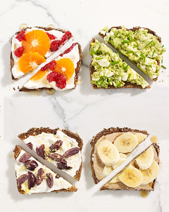assorted toasts