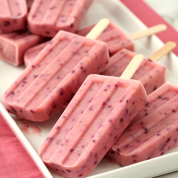 Watch: Banana, Berry, and Buttermilk Popsicles
