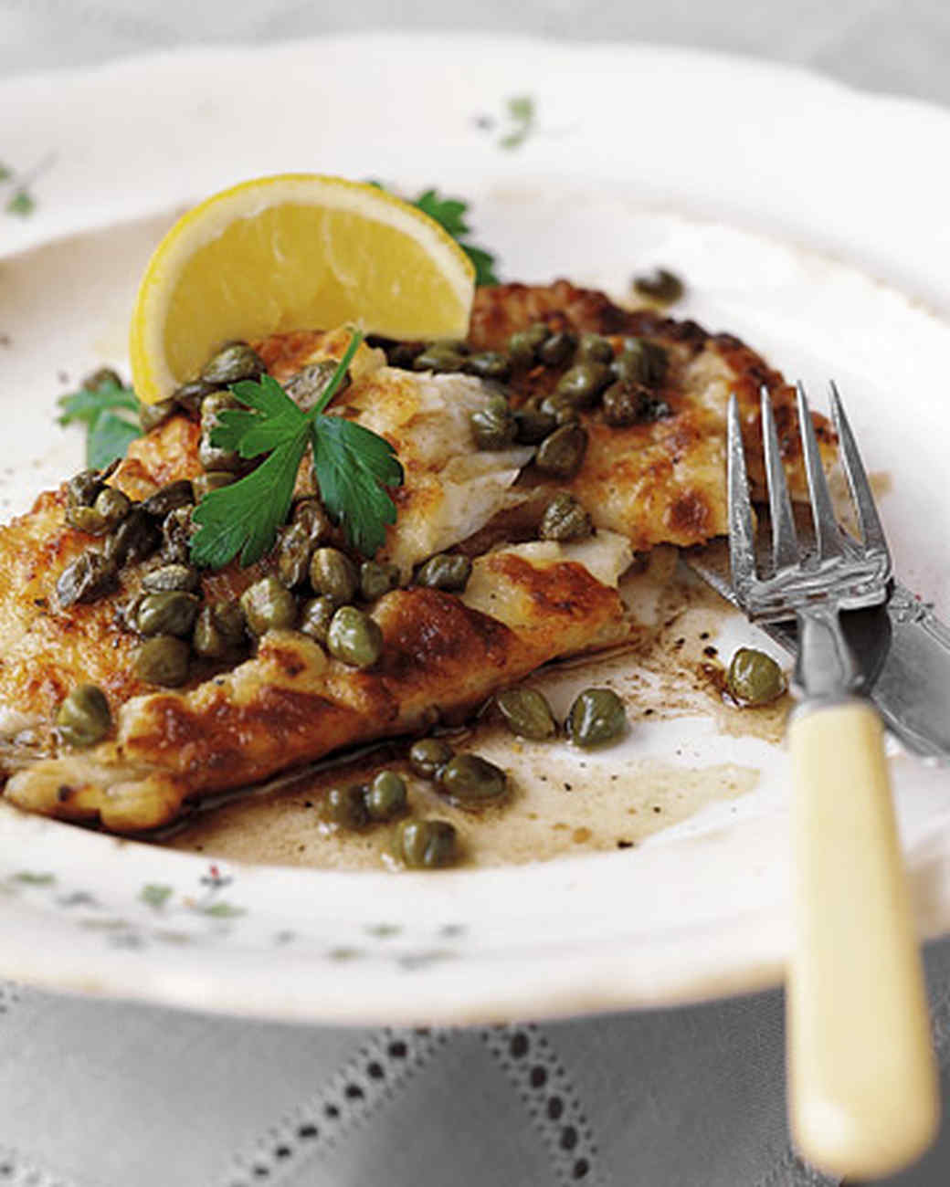 Sole and Flounder Recipes Martha Stewart