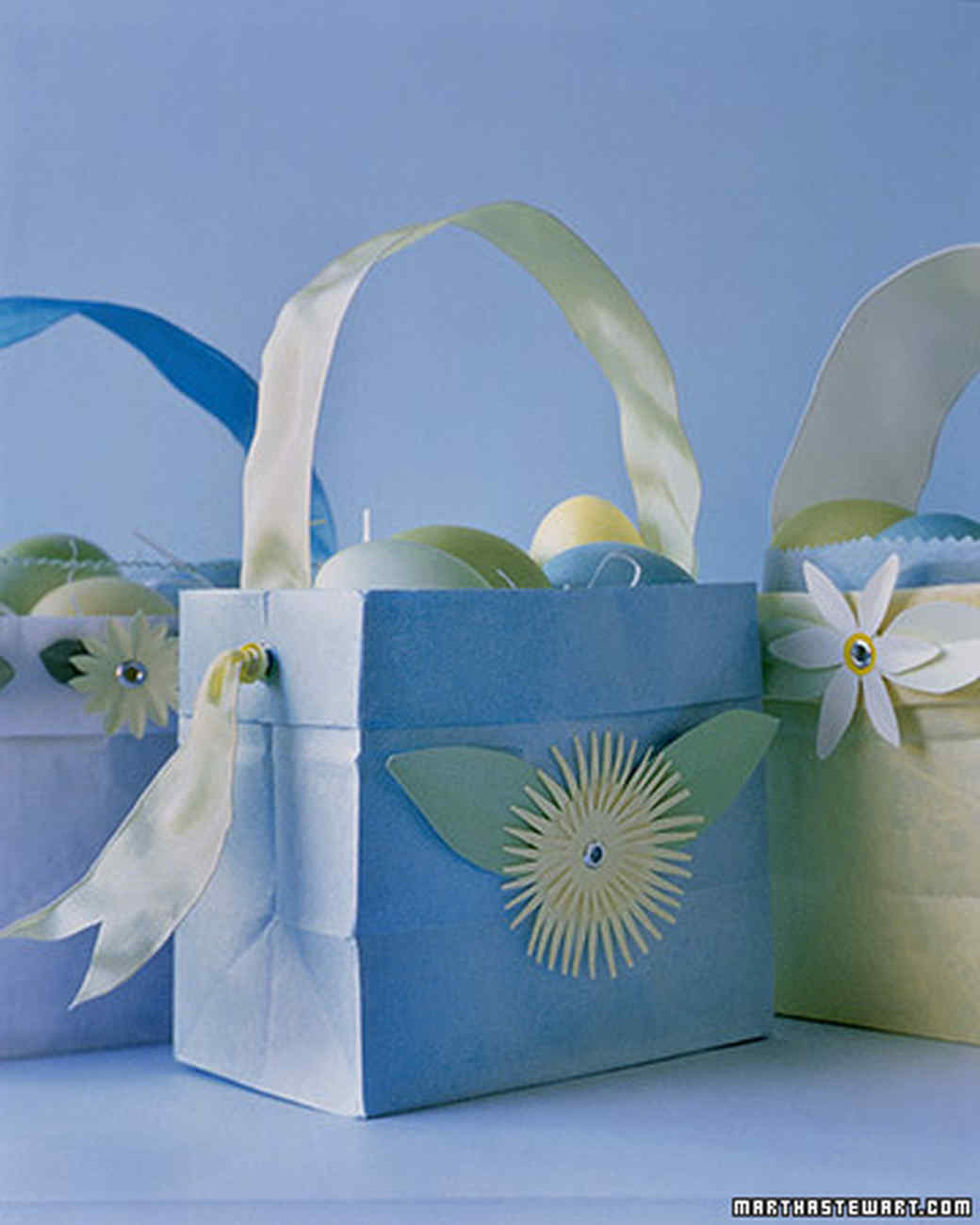 Paper Easter Baskets Martha Stewart