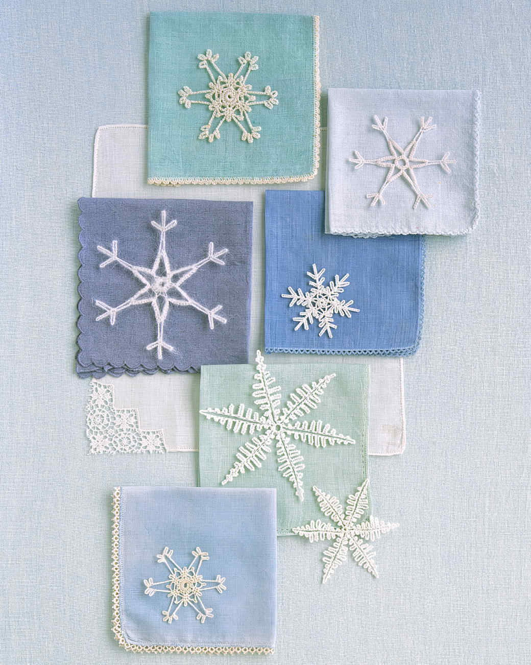 Small Snowflake Knitting Chart