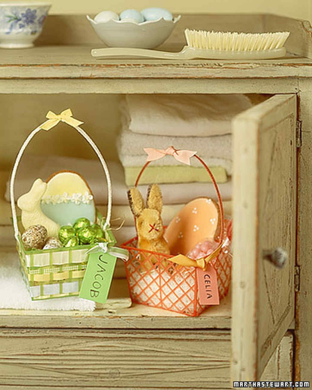 Recycled and Decorated Berry Baskets Martha Stewart