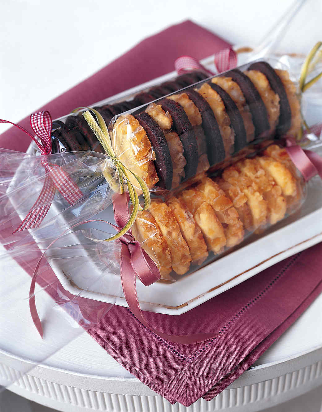 cellophane wrapped cookies martha